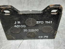 Remblokken voorzijde Volvo 140, 240.