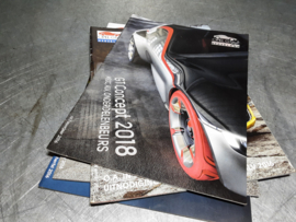 4 clubbladen van de Opel GT Club Nederland.
