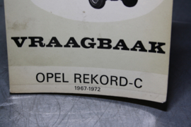 Vraagbaak Opel Rekord C  1967 - 1972.