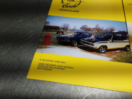 Clubbladen 1996 Opel Manta Club Nederland (6 stuks).