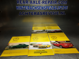 Clubbladen 1998 Opel Manta Club Nederland (5 stuks).