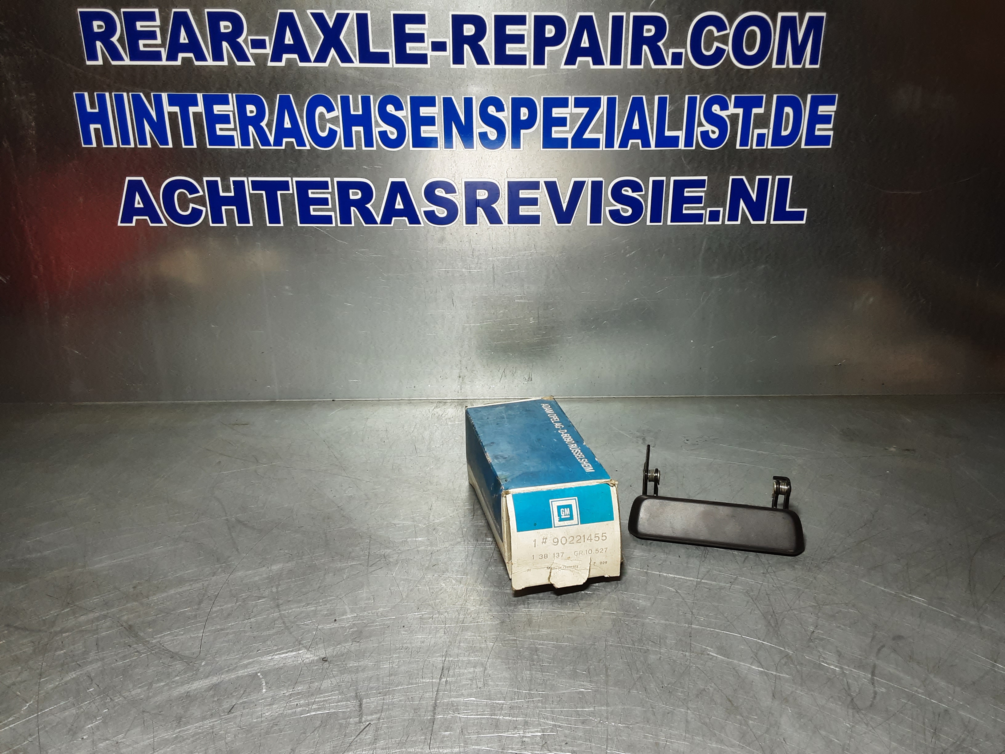 Opel Corsa A CC TR Zwart 9,5 mm deurgreep LINKS en RECHTS.