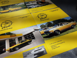 Clubbladen 1999 Opel Manta Club Nederland (5 stuks).
