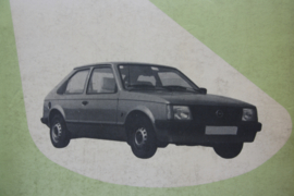 Vraagbaak Opel Kadett D 1979 - 1981 benzinemodellen.