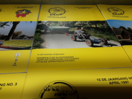 Clubbladen 1997 Opel Manta Club Nederland (6 stuks).