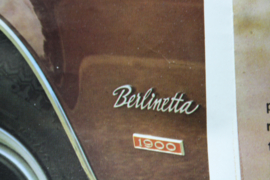 Folder Opel Manta A, Berlinetta, uitgave 1973, engelstalig.