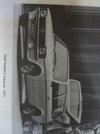 Vraagbaak Opel Kadett C 1973 - 1977