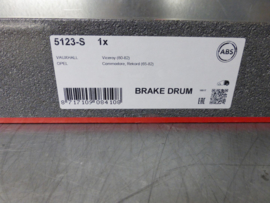 Brake drums, 5 hole, new, Opel, 5x120