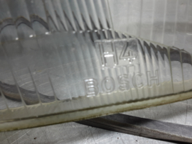 Head light glass Opel Senator B, left and right