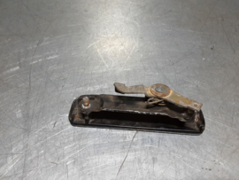Opel Manta B left door handle, black, used