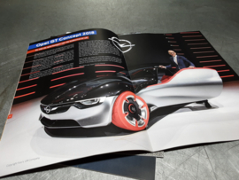 4 clubbladen van de Opel GT Club Nederland.