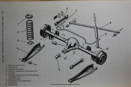 Vraagbaak Opel Rekord D  1972 - 1977 benzine en dieselmodellen.