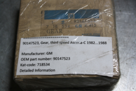 Gear 3rd gear Opel Ascona C, 90147523