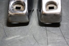 Bumpersteun Opel, links en rechts, type onbekend, gebruikt.