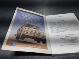 KNAC Autojaarboek uit 1986.