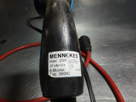Mennekes oplaadkabel Type 36042, max 20 Ampere.
