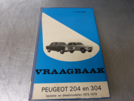 Vraagbaak Peugeot 204 en 304, 1973 - 1979