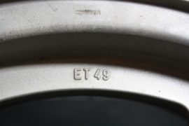 Ronal rim with hub cap, used