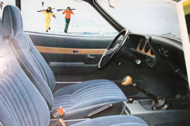 Folder Opel Manta A, uitgave oktober 1973.