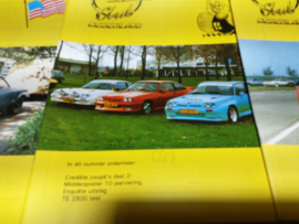 Clubbladen 1993 Opel Manta Club Nederland (6 stuks).