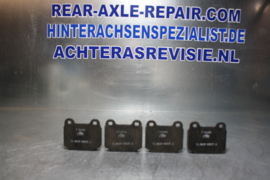 Brake pads ATE T0465, ABPA505FE, 13,8107-5507