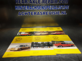 Clubbladen 1995 Opel Manta Club Nederland (6 stuks).