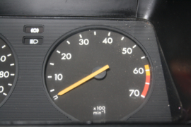 Dashboard Opel Ascona B, Manta B. Let op, teller 220 km/h