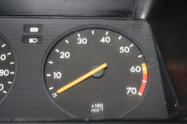 Dashboard Opel Ascona B, Manta B. Note, counter 220 km/h