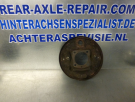 Caliper plate left, Opel Ascona A/Manta A, with long pipe