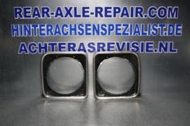 Koplampranden Opel Ascona A rechts en links gebruikt