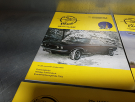 Clubbladen 2004 Opel Manta Club Nederland (5 stuks).