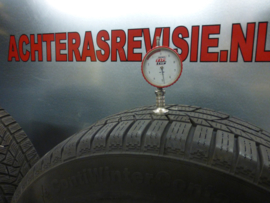 Winter tyres set with steel rims, 5 x 120