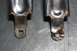 Bumpersteun Opel, links en rechts, type onbekend, gebruikt.