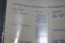 Fuel float Opel Kadett E, new