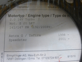 Pakkingset Opel 20, 16V Z20LET