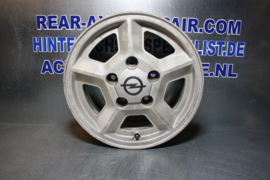 Ronal rim with hub cap, used