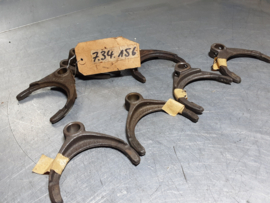 Various forks from an Opel gearbox from the 1960s