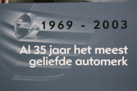 Opel in Nederland 1969-2003, al 35 jaar het meest geliefde automerk.