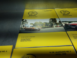 Clubbladen 1998 Opel Manta Club Nederland (5 stuks).