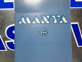 Kleurenpalet Opel Manta B, uitgave juli 1983.