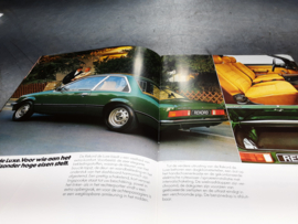Nederlandstalige folder van de Opel Rekord E1.