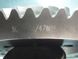 Iveco achteras overbrenging 3,62 voor de Dana as (13/47).