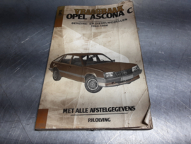 Vraagbaak Opel Ascona C, benzine en diesel modellen.