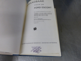 Auto Handbuch Ford Escort Baujahr 1975 bis 1977