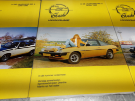Clubbladen 1996 Opel Manta Club Nederland (6 stuks).