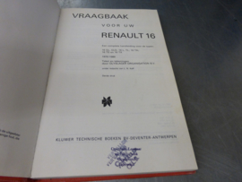 Auto Handbuch Renault 16 Baujahr 1970 bis 1980