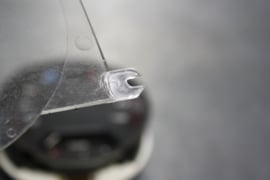 Dashboard afdekglas tellerset Opel Ascona A, Manta A, gebruikt.