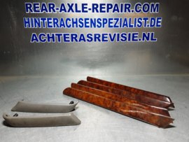 Set wooden moldings for the doors, Opel Senator B