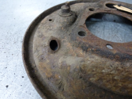 Caliper plate, left, Opel Kadett C, GT, Ascona, Manta