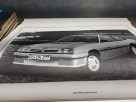 Autohandboek Opel Ascona & Manta alle modellen 1975 - 1982 benzinemotoren.